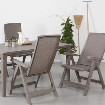 Allibert baštenska stolica Montreal, kapućino -1